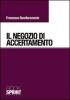 Il negozio di accertamento