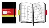Moleskine extra large monthly. Agenda mensile 2010 copertina morbida nera