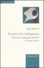 Scrivere la contingenza. Esperienza, linguaggio, scrittura in Jacques Lacan