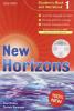New horizons. Student's book-Workbook-Homework book. Con espansione online. Per le Scuole superiori. Con CD Audio e CD-ROM vol.1
