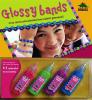 Glossy bands. Crea tanti coloratissimi braccialetti gommosi!. Con gadget