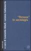 �Persona� in sociologia