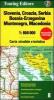 Slovenia, Croazia, Serbia, Bosnia-Erzegovina, Montenegro, Macedonia 1:800.000. Carta stradale e turistica