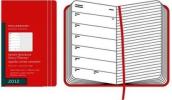 Moleskine 12 mesi - Weekly Notebook Diary - Pocket - Copertina rigida rossa 2012