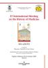 Fourth International meeting on the history of medicine (figline Valdarno, 21-23 ottobre 2007)