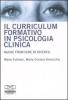 Il curriculum formativo in psicologia clinica. Nuove frontiere di ricerca