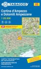 Cortina d'Ampezzo. Dolomiti ampezzane 1:25.000