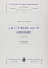 Diritto penale inglese comparato. I principi. Con CD-ROM