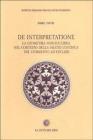 De interpretazione. La geometria non-euclidea nel contesto della �Oratio continua� del commento ad Euclide
