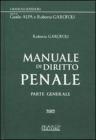 Manuale di diritto penale. Parte generale