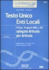 Testo unico enti locali