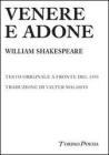 Venere e Adone. Testo inglese a fronte