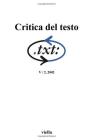 Critica del testo vol.5.2