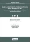 Carta dei diritti e dei doveri dello straniero in Italia. Ediz. inglese