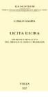 Licita usura. Giuristi e moralisti tra Medioevo ed et� moderna
