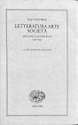 Letteratura arte societ�. Articoli e interventi 1926-1937