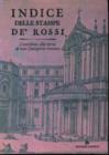 Indice delle stampe De Rossi. Contributo alla storia di una stamperia romana