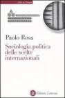 Sociologia politica delle scelte internazionali