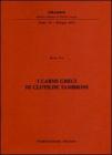 I carmi greci di Clotilde Tambroni