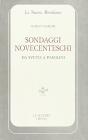 Sondaggi novecenteschi. Da Svevo a Pasolini