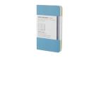 Moleskine extra small. Rubrica Volant copertina azzurra
