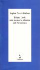 Primo Levi: una memoria ebraica del Novecento
