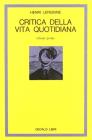 Critica della vita quotidiana vol.1
