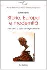 Storia, Europa e modernit�