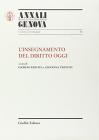 L' insegnamento del diritto oggi. Atti del Convegno (Genova, 4-6 maggio 1995)