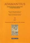 Adamantius. Notiziario del Gruppo italiano di ricerca su �Origene e la tradizione alessandrina� vol.13