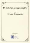 De potestate et sapientia Dei