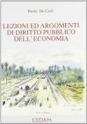 Lezioni e argomenti di diritto pubblico dell'economia