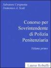 Concorso per sovrintendente di polizia penitenziaria vol.1