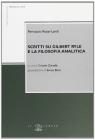 Scritti su Gilbert Ryle e la filosofia analitica