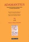 Adamantius. Notiziario del Gruppo italiano di ricerca su �Origene e la tradizione alessandrina� vol.14
