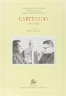 Carteggio 1933-1962