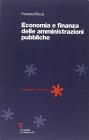 Economia e finanza delle amministrazioni pubbliche