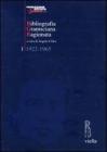 Bibliografia gramsciana ragionata vol.1