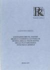 Leonardo Bruni, Pietro Miani e l'inedita lettera di dedica della traduzione della plutarchiana �Vita Pauli Aemilii�
