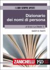 Dizionario dei nomi di persona. Santi e frati