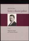 Scritti e discorsi politici. Ediz. critica vol.1