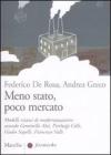 Meno stato, poco mercato. Modelli viziosi di modernizzazione secondo Geminello Alvi, Pierluigi Celli, Giulio Sapelli, Francesco Valli