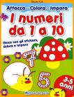 I numeri da 1 a 10. Con adesivi