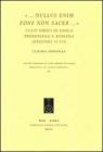 �... Nullus enim fons non sacer...�. Culti idrici di epoca preromana eromana (Regiones VI-VII)