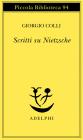 Scritti su Nietzsche