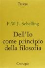 Dell'io come principio della filosofia