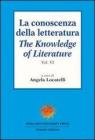 La conoscenza della letteratura-The knowledge of literature vol.6