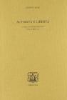 Autorit� e libert�