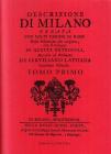 Descrizione di Milano ornata con molti disegni in rame delle fabbriche pi� cospicue che si trovano in questa metropoli vol.1