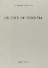 De ente et essentia